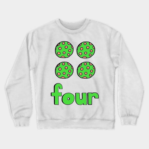 This is the NUMBER 4 Crewneck Sweatshirt by Embracing-Motherhood